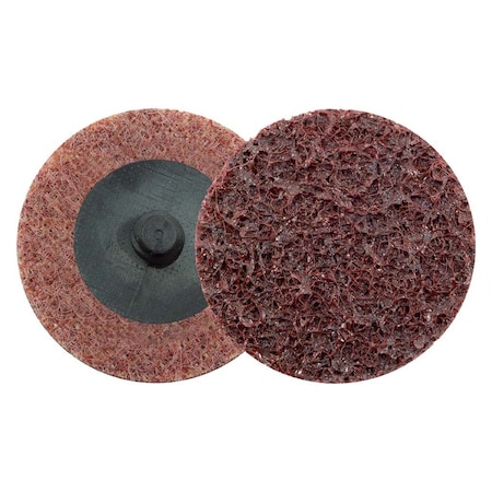 Continental Abrasives 2" Quick Change Style Surface Conditioning Disc Medium (Marroon) Q-SC2M